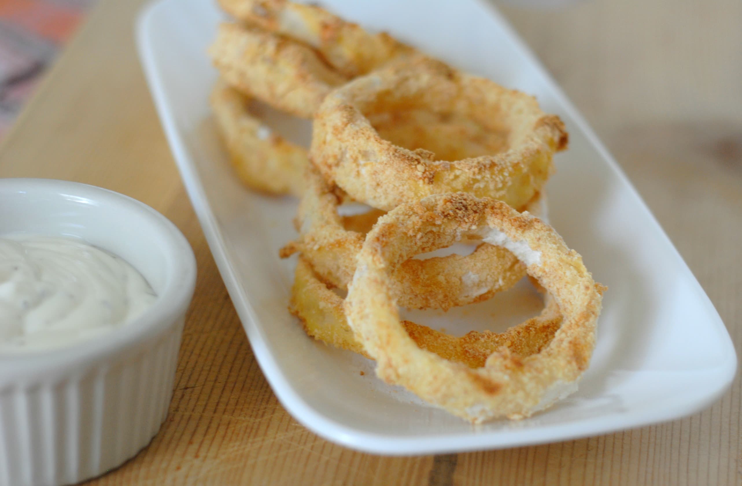 Baked Onion Rings