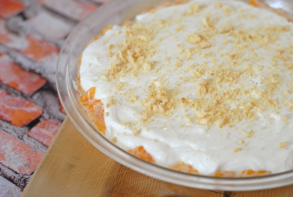 Mandarin Orange Icebox Pie