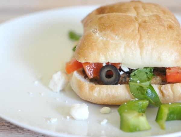 Mediterranean Veggie Burgers