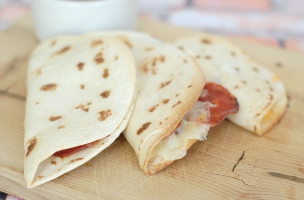 Pizza Quesadillas