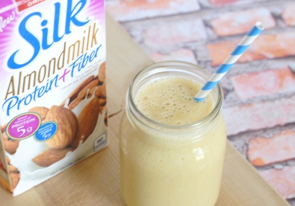 Banana Orange Almond Milk Smoothie