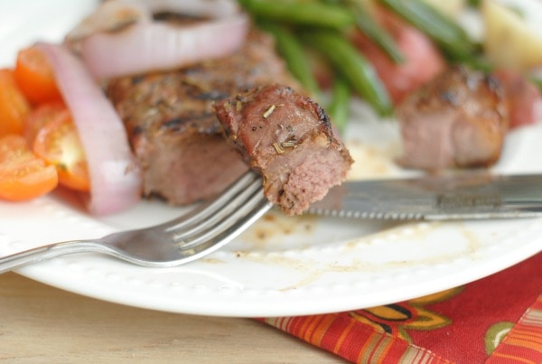 Mediterranean Grilled Steaks #CertifiedAngusBeef #Sponsored
