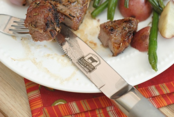 Mediterranean Grilled Steaks #CertifiedAngusBeef #Sponsored