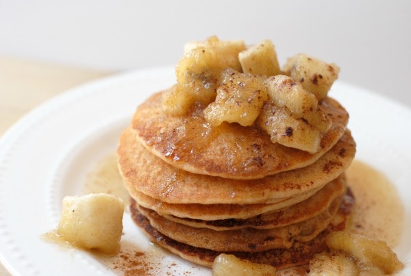 Bananas Foster Pancakes