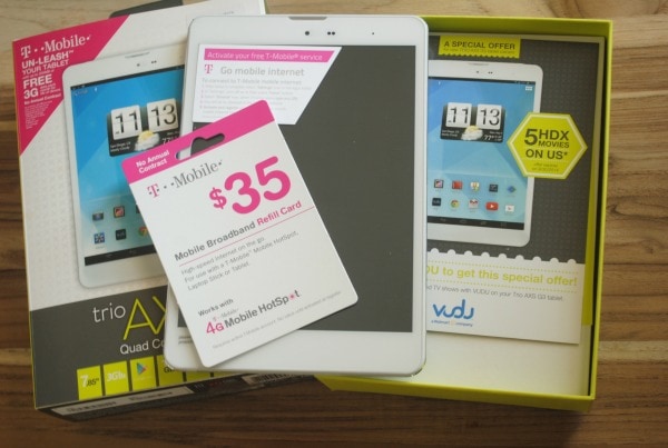 T-Mobile Tablet and T-Mobile FREE Data