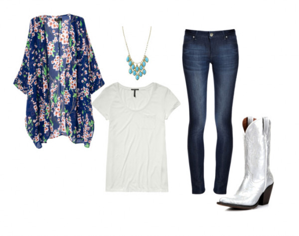 Silver Cowboy Boots Trend I Hegub #CountryOutfitter #Sponsored