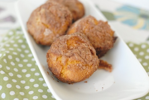 Pumpkin Crumble Muffins