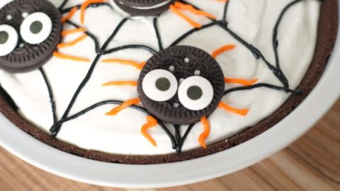 Image for No Bake Spider Pudding Pie