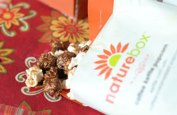 Snacking with NatureBox