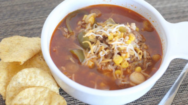 Image for Slow Cooker Stuffed Pepper Soup