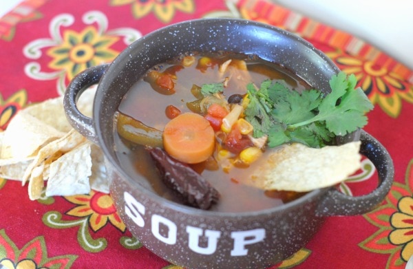 Spicy Chicken Tortilla Soup