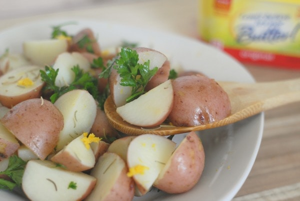 Buttery Fresh Herb Potatoes