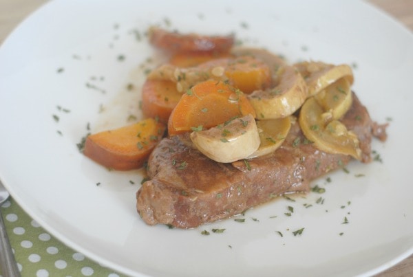 Slow Cooker Steak & Veggies