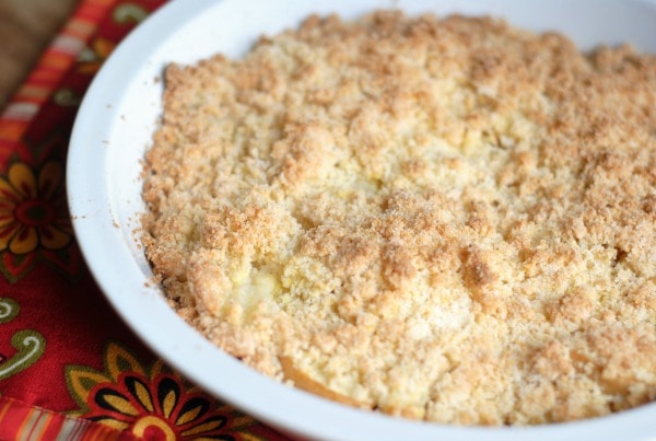 Apple Crumb Cobbler & Marie Callender’s Pot Pies