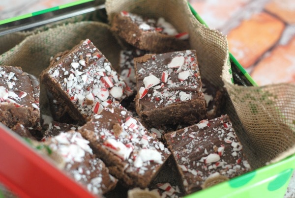 Peppermint Mocha Fudge