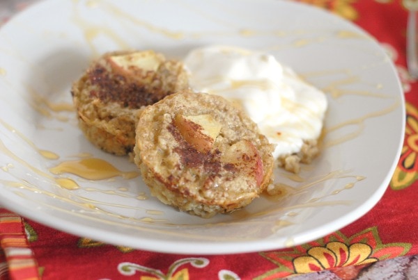 Baked Honey & Apple Oats