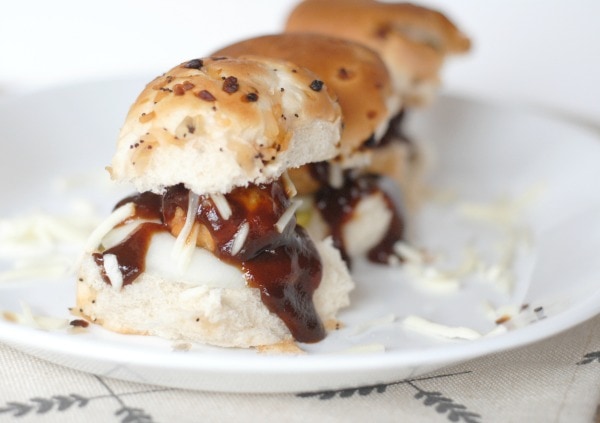 BBQ Meatball Sliders