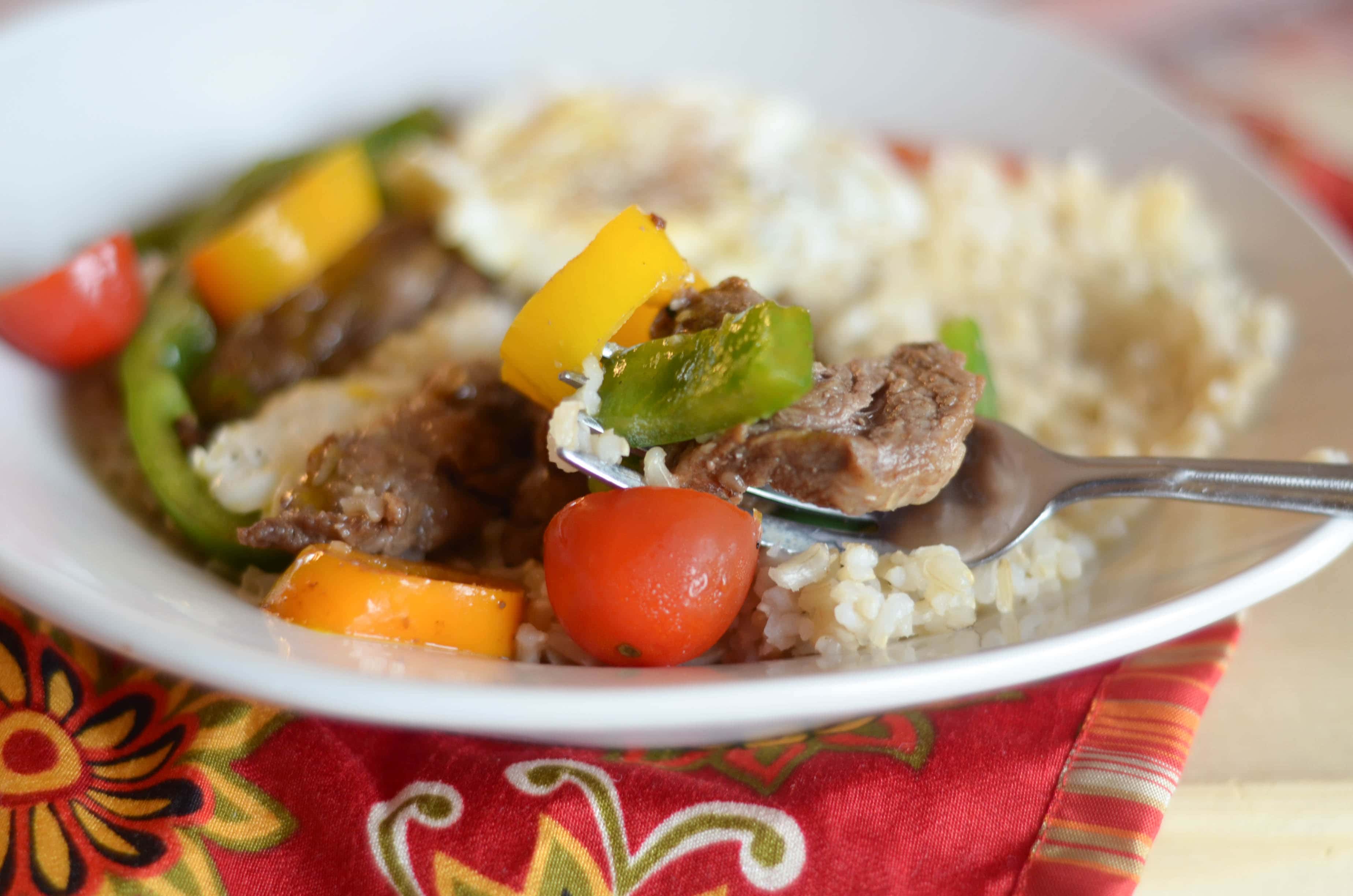 Skirt Steak Stir Fry