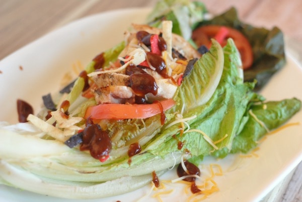 Grilled Barbecue Chicken Salad