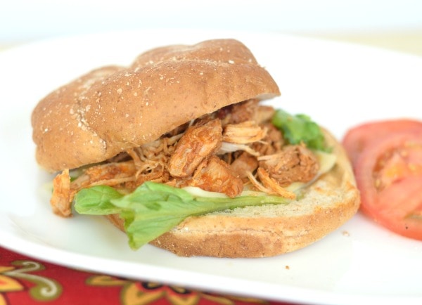 Slow Cooker Chicken Sloppy Joes