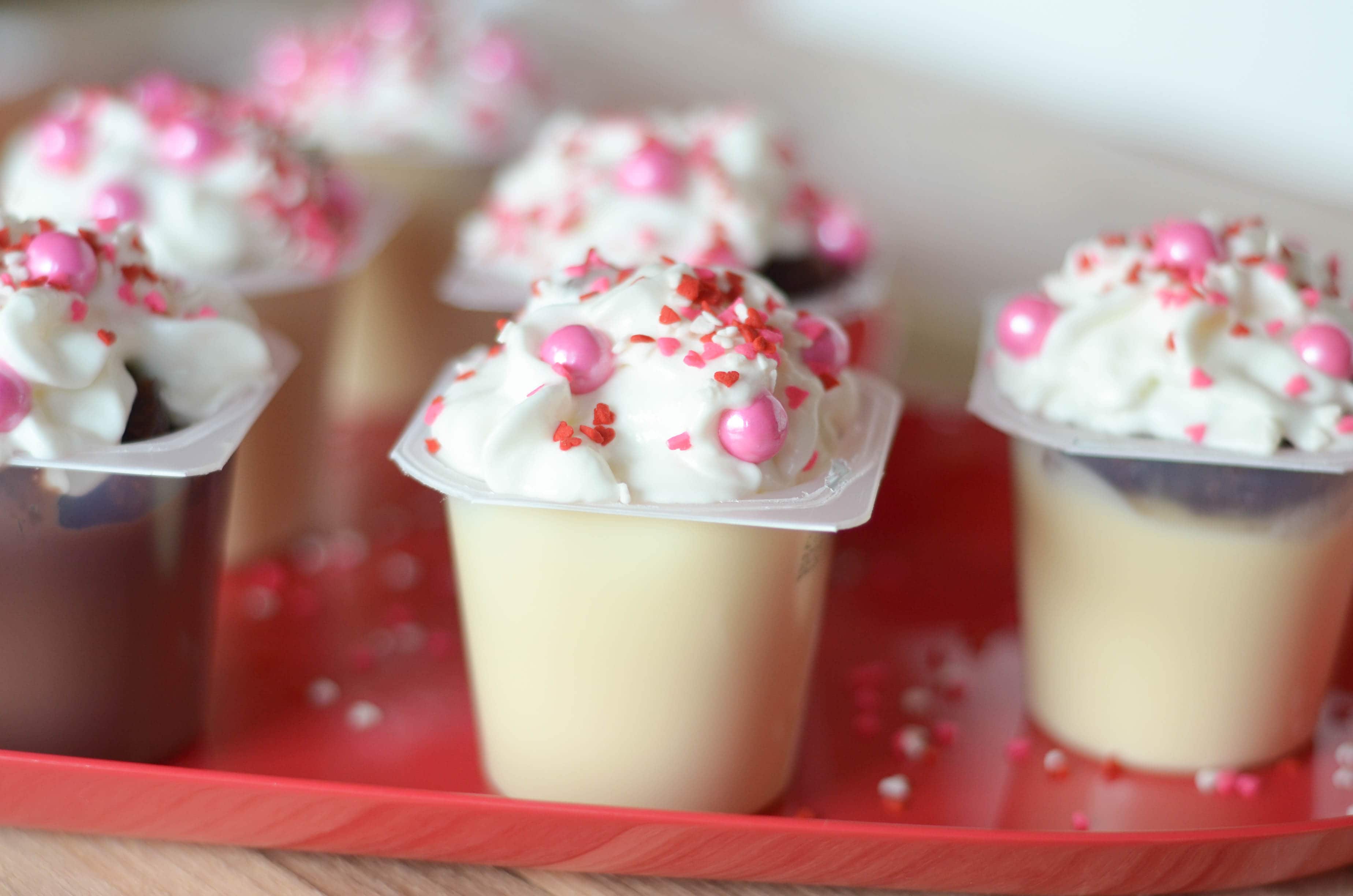 Pudding & Brownie Parfaits