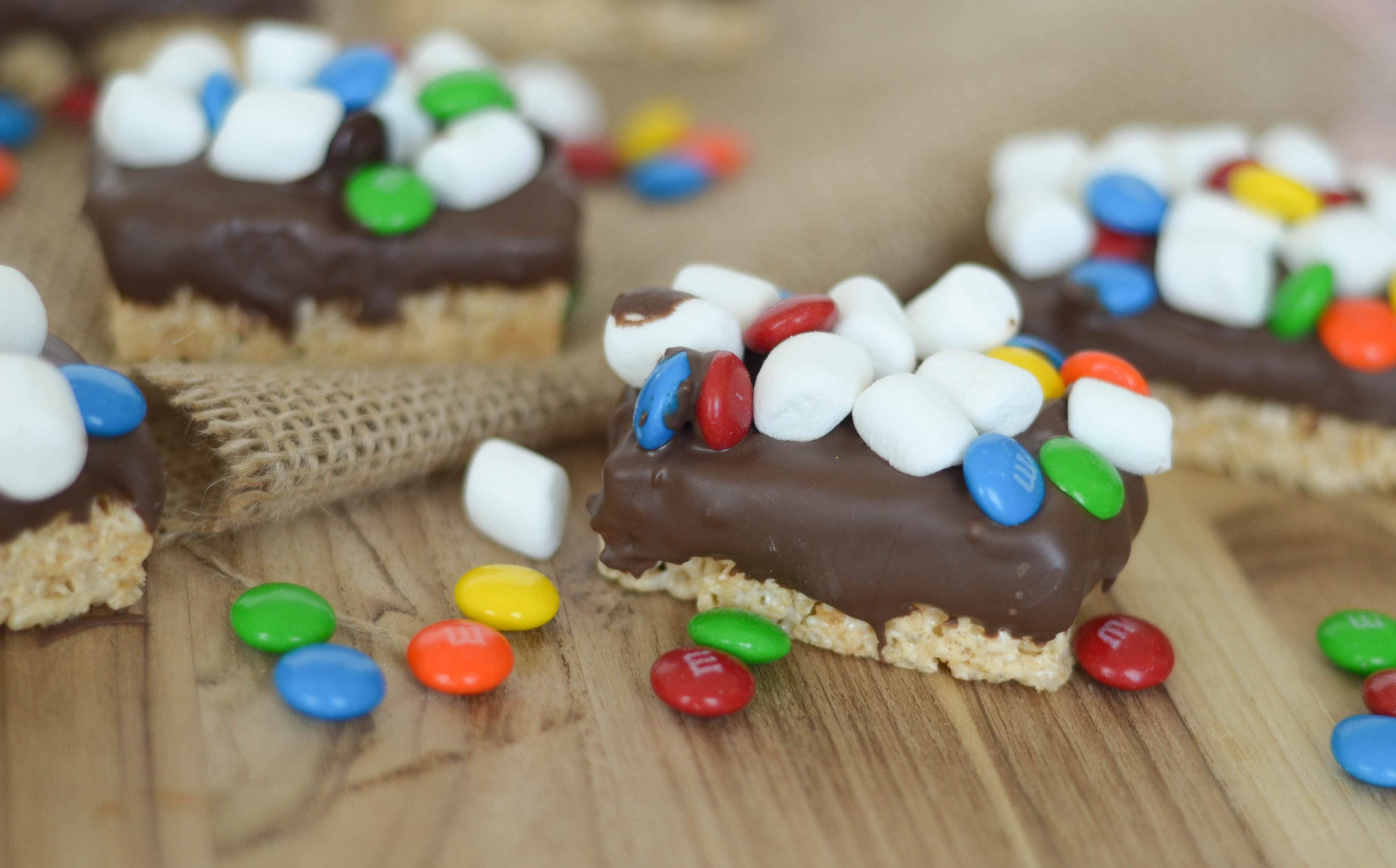 Monster Rice Krispie Treats