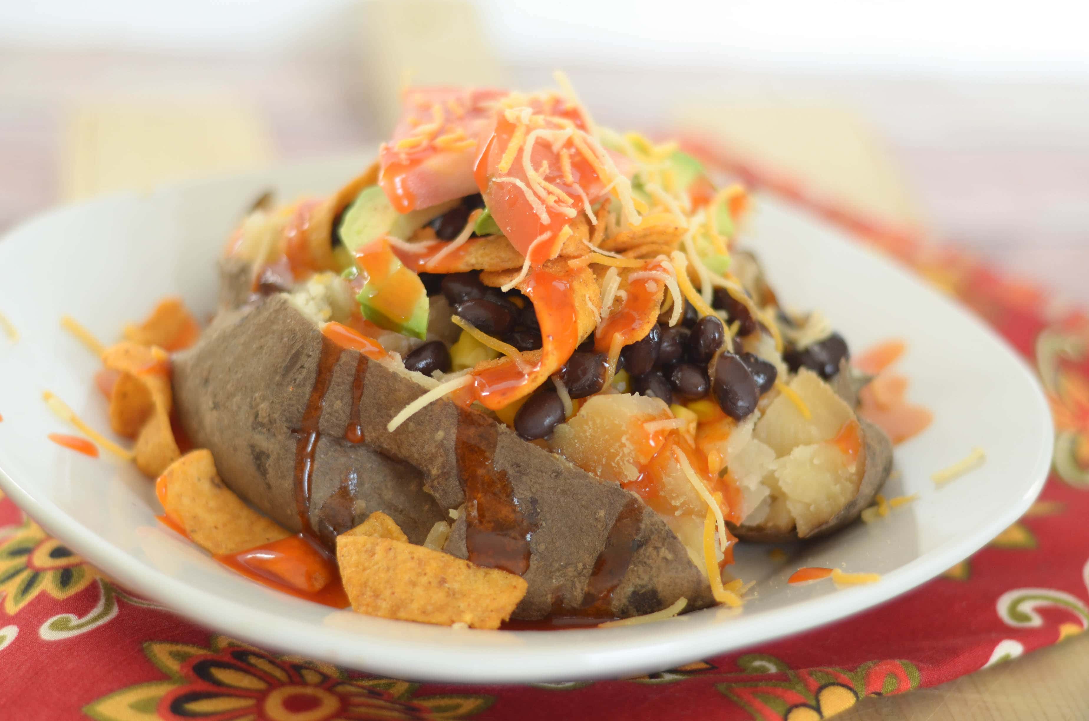Southwestern Stuffed Baked Potato