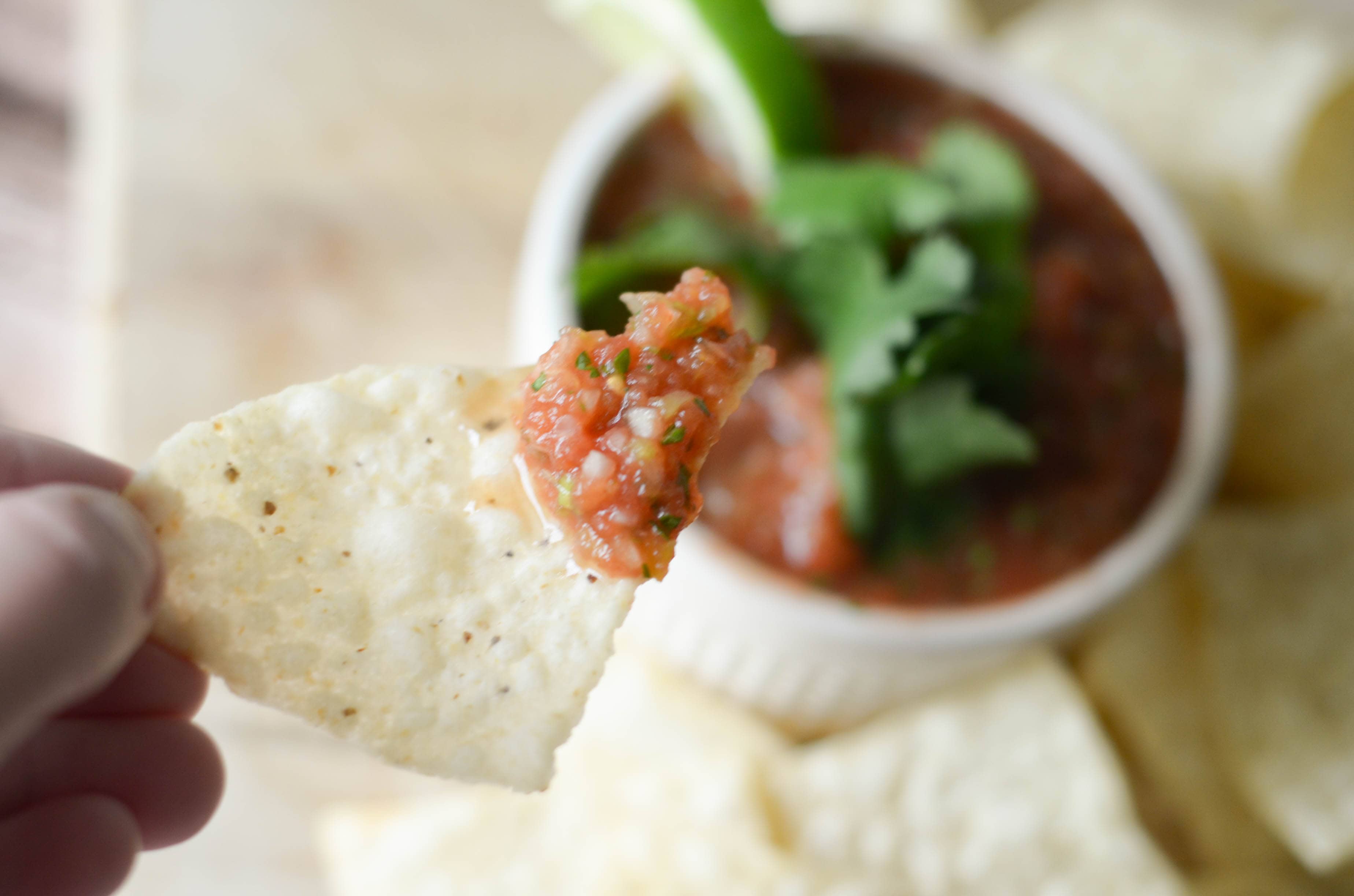 10 Minute Restaurant Style Salsa