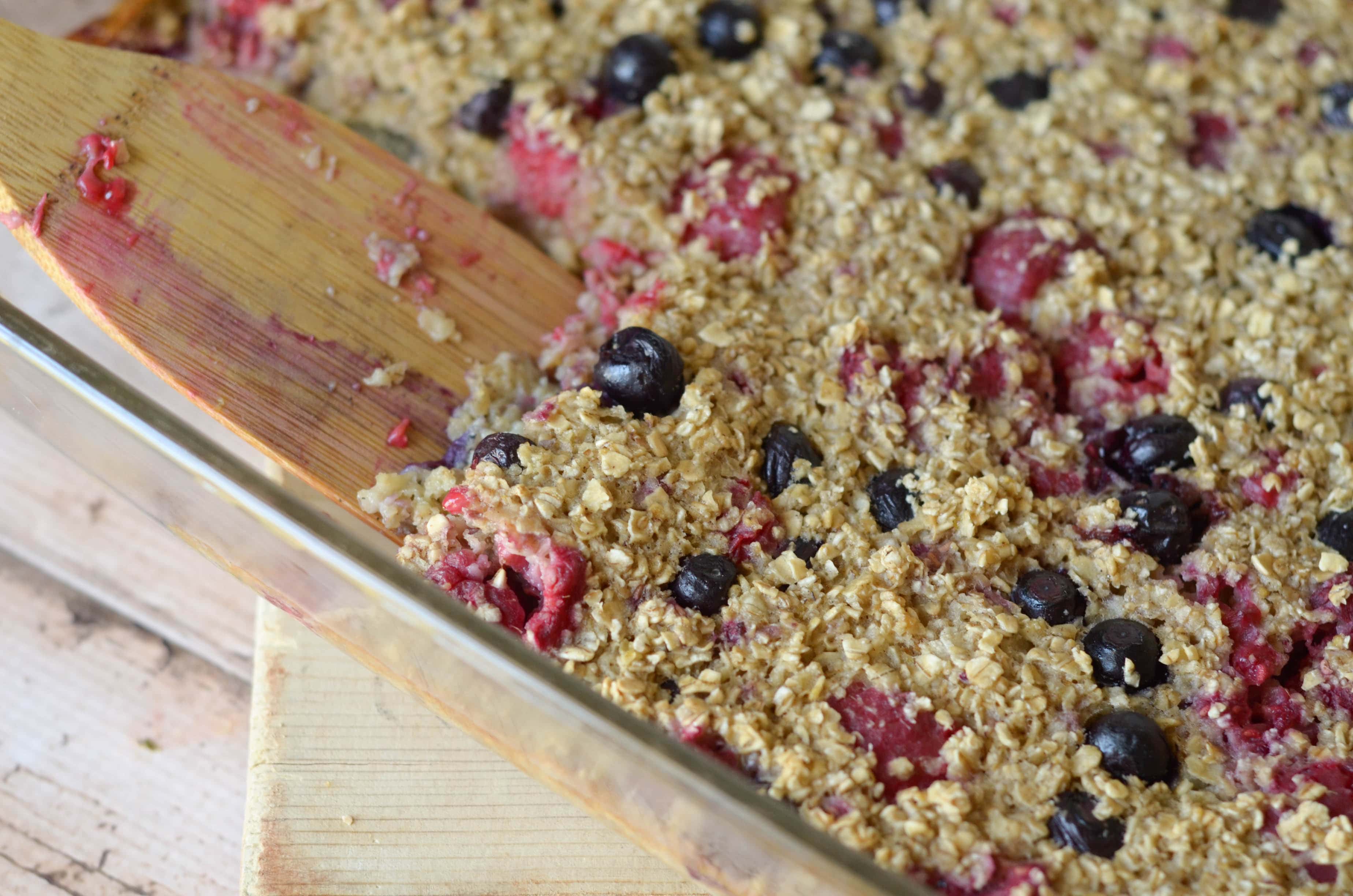 Baked Berry Oatmeal