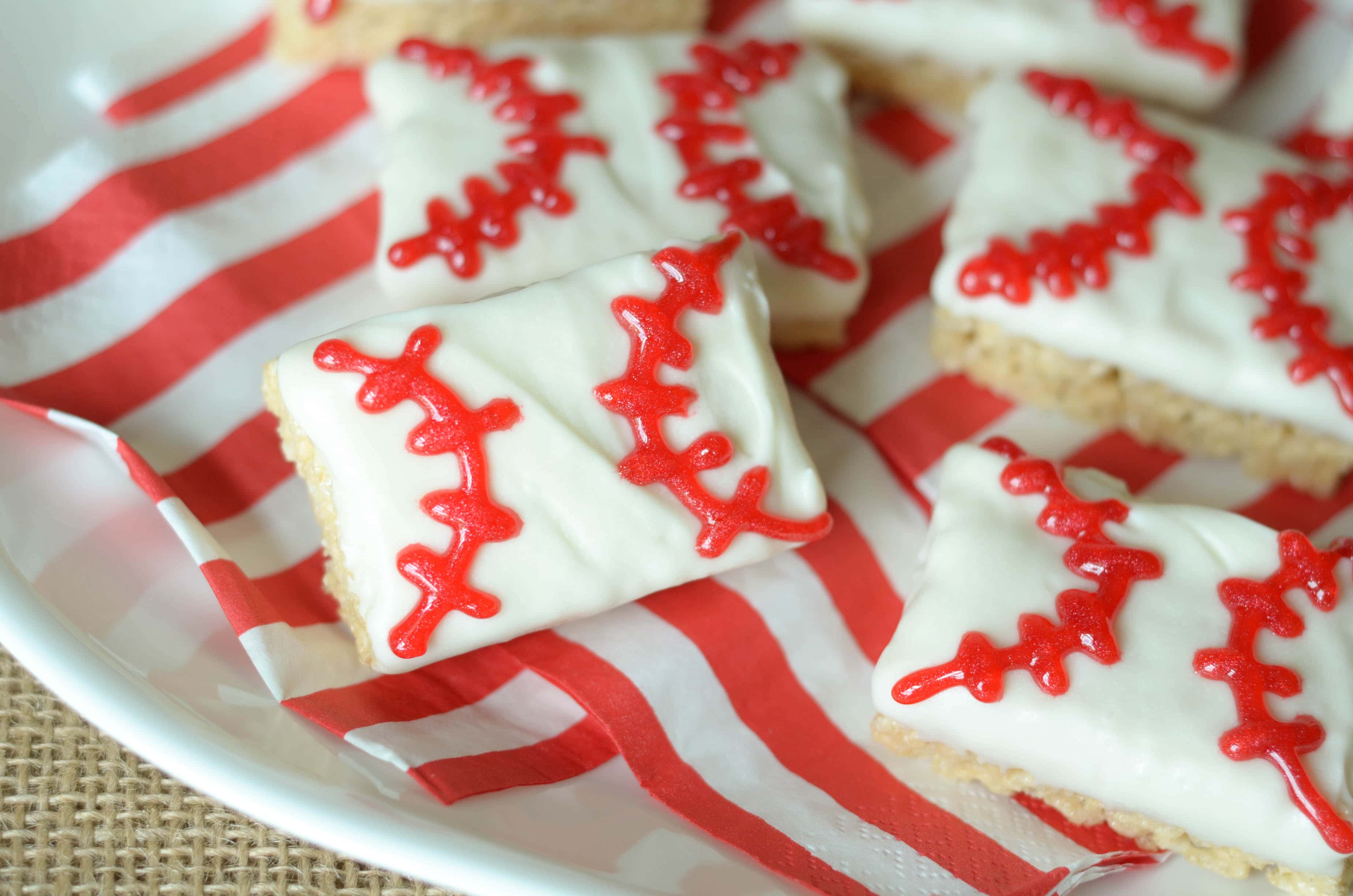 Baseball Rice Krispies Treats®