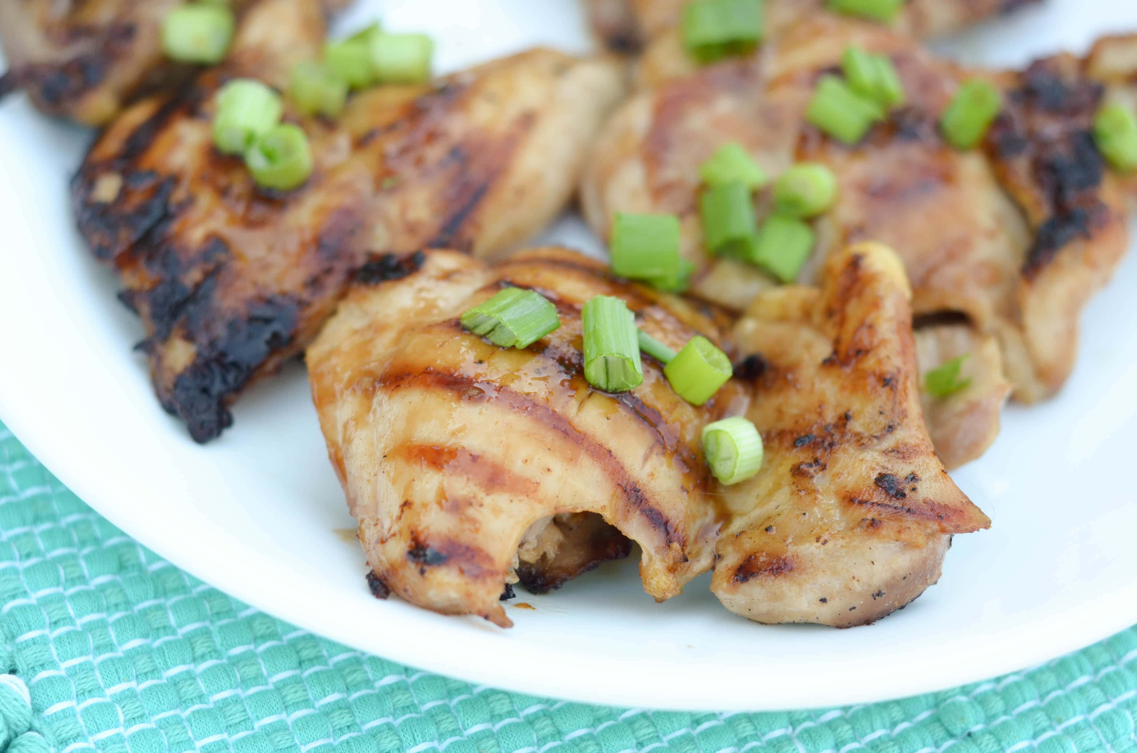 Glazed Chicken Thighs