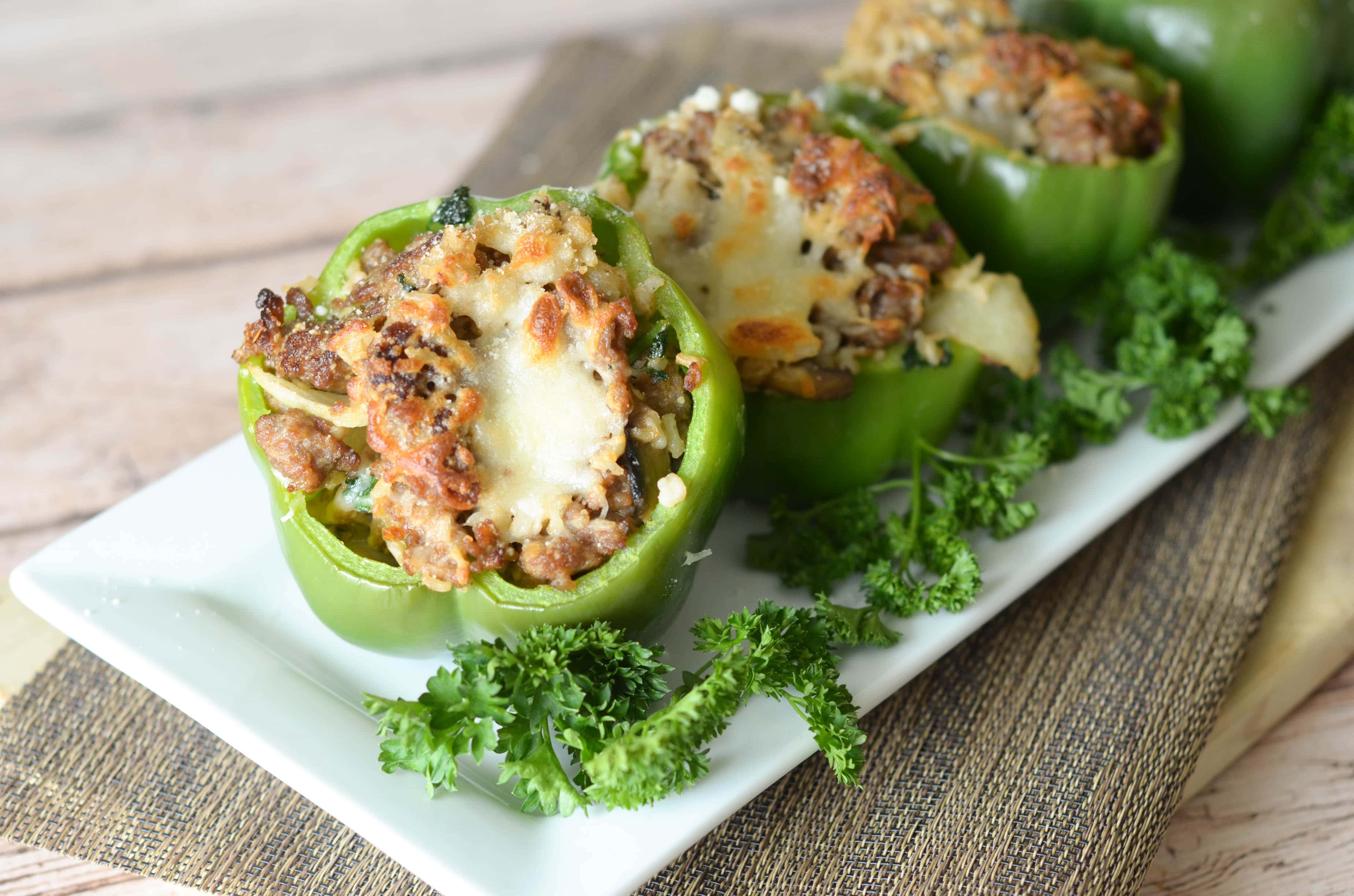 Italian Sausage Stuffed Peppers