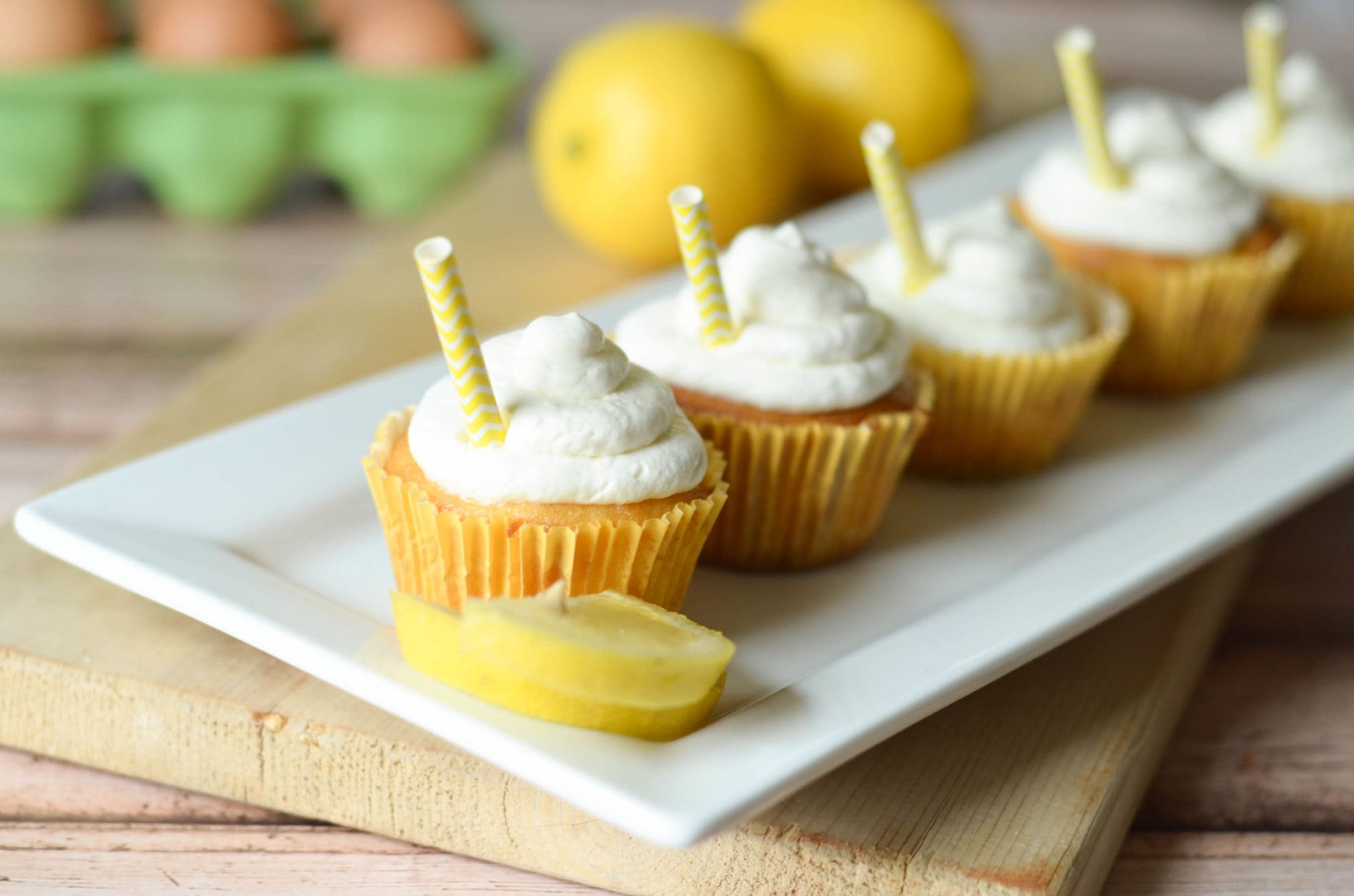 Strawberry Lemonade Cupcakes