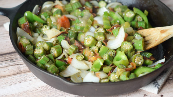 Image for Stewed Okra with Bacon