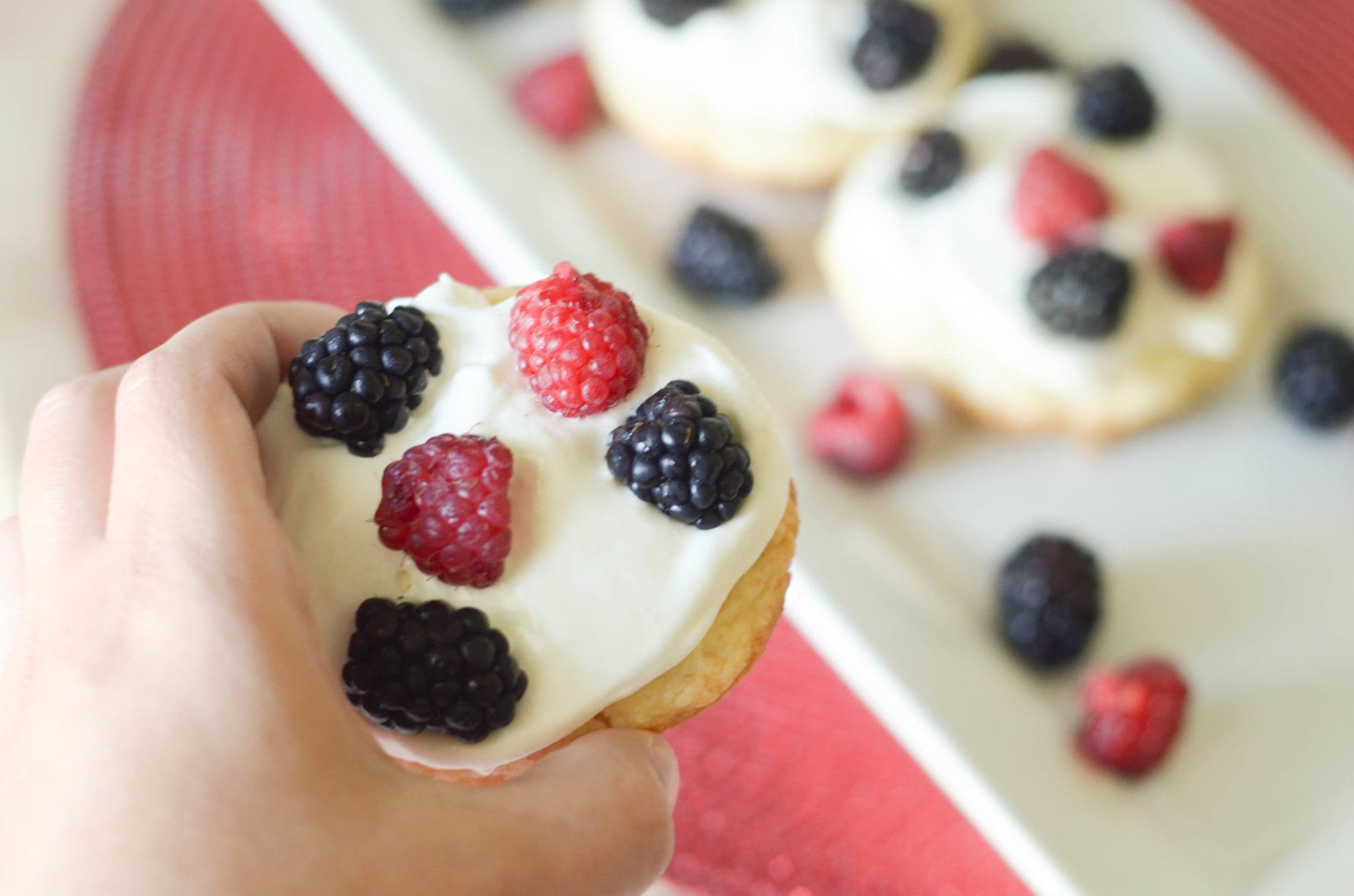 Berry Cookie Pies