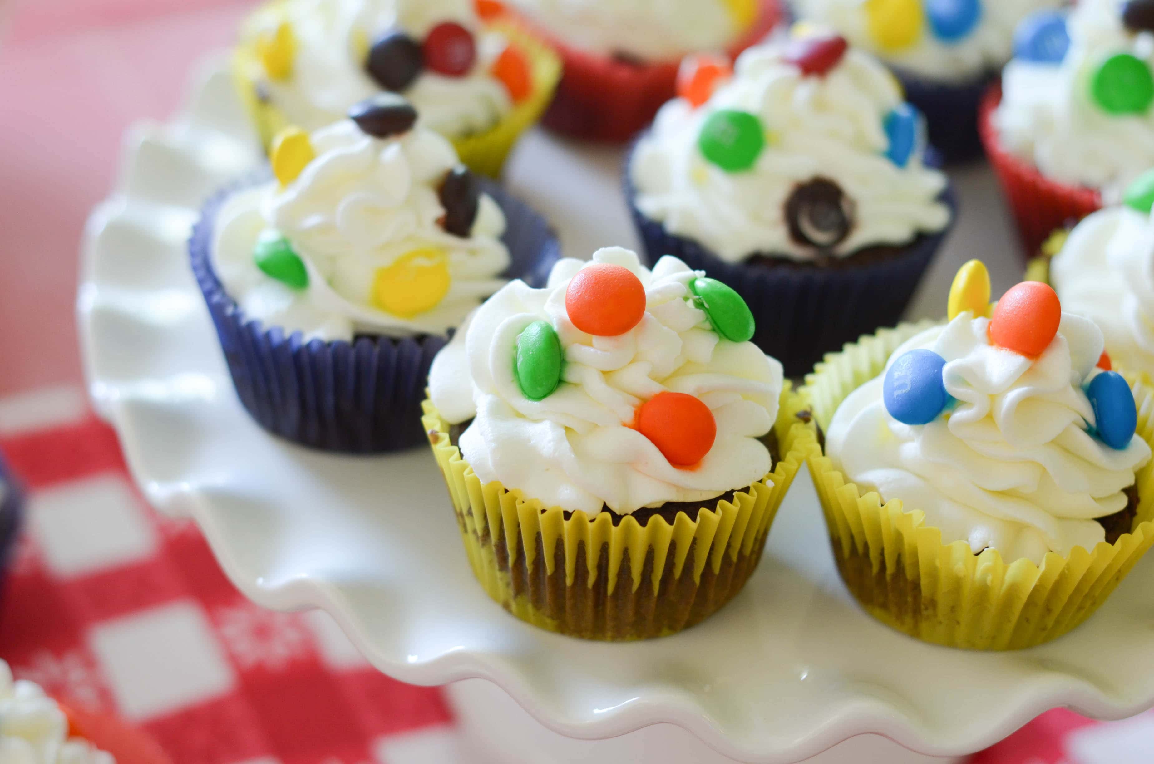 Candy Filled Cupcakes