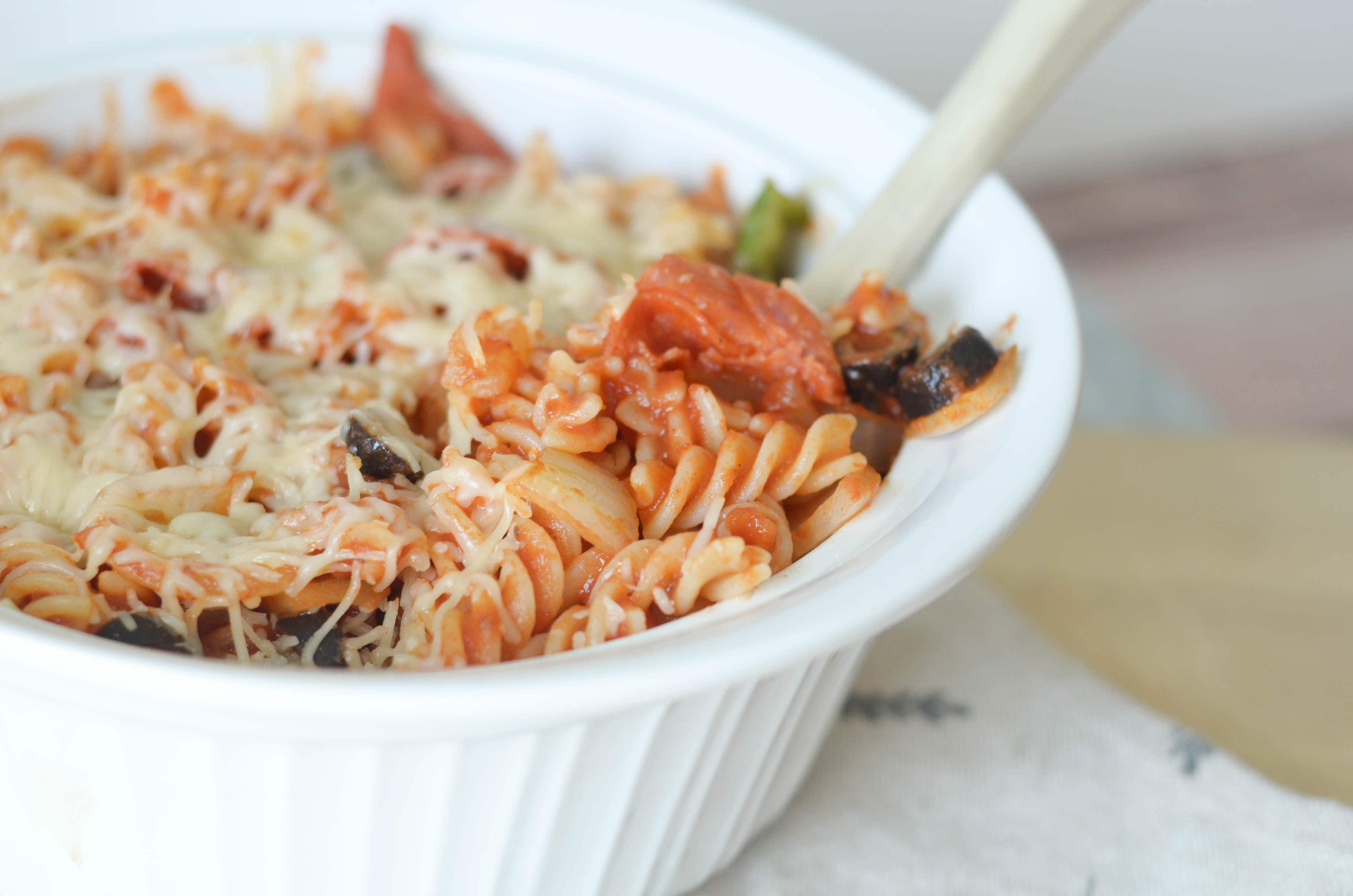 Pepperoni Pizza Pasta