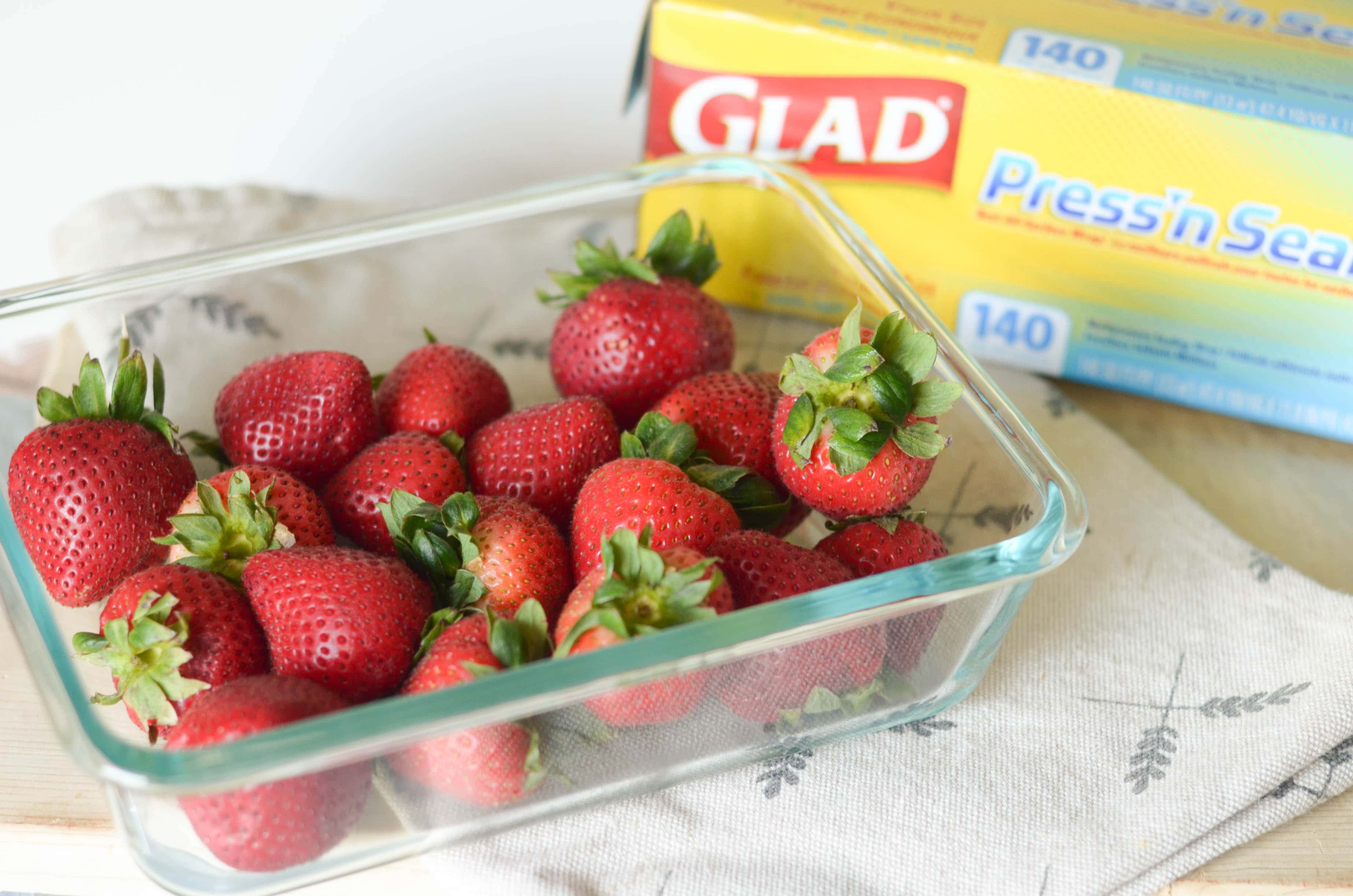 Keep Food Fresh with Glad Press’n Seal