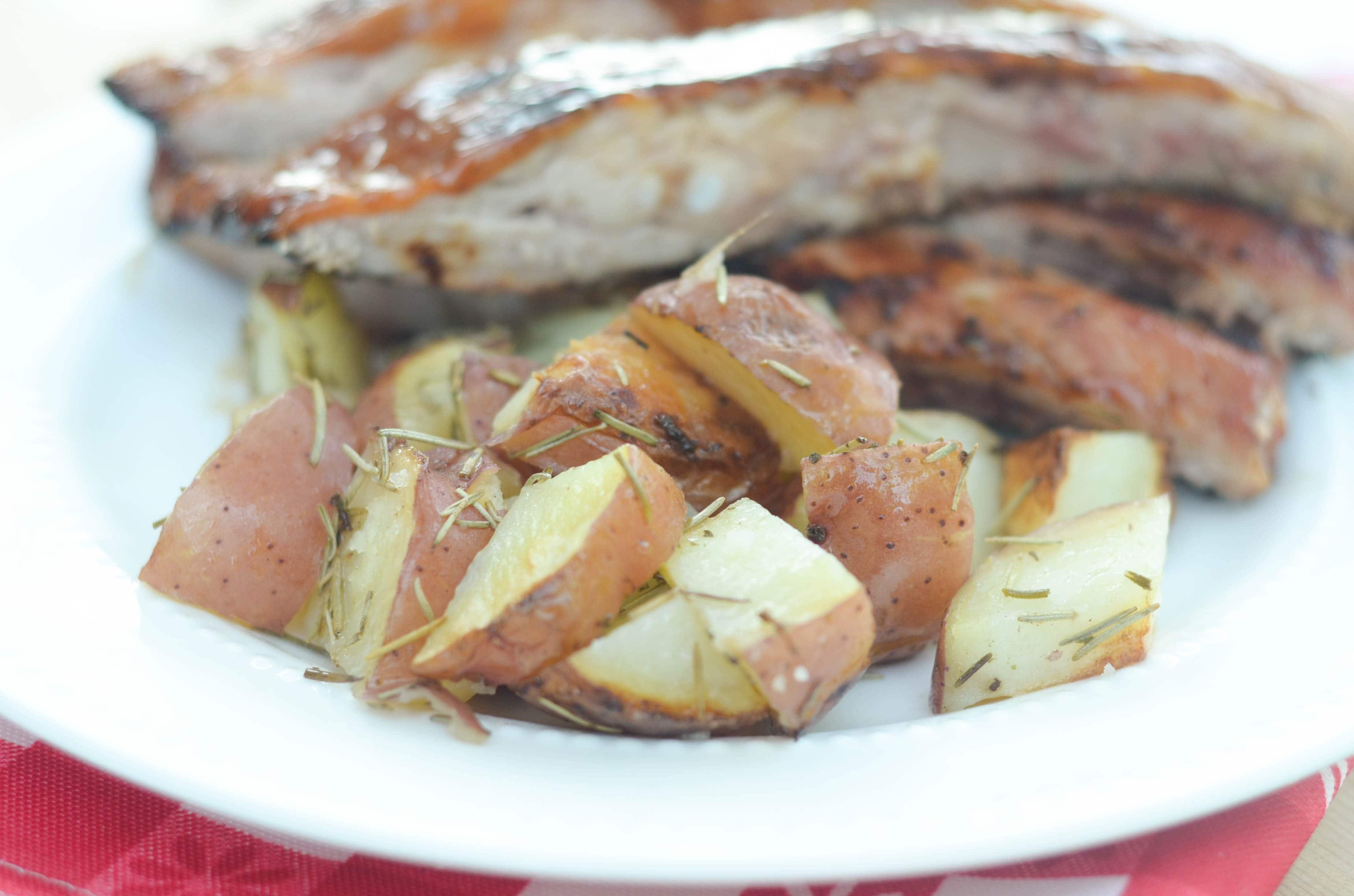 Grilled Rosemary Potatoes