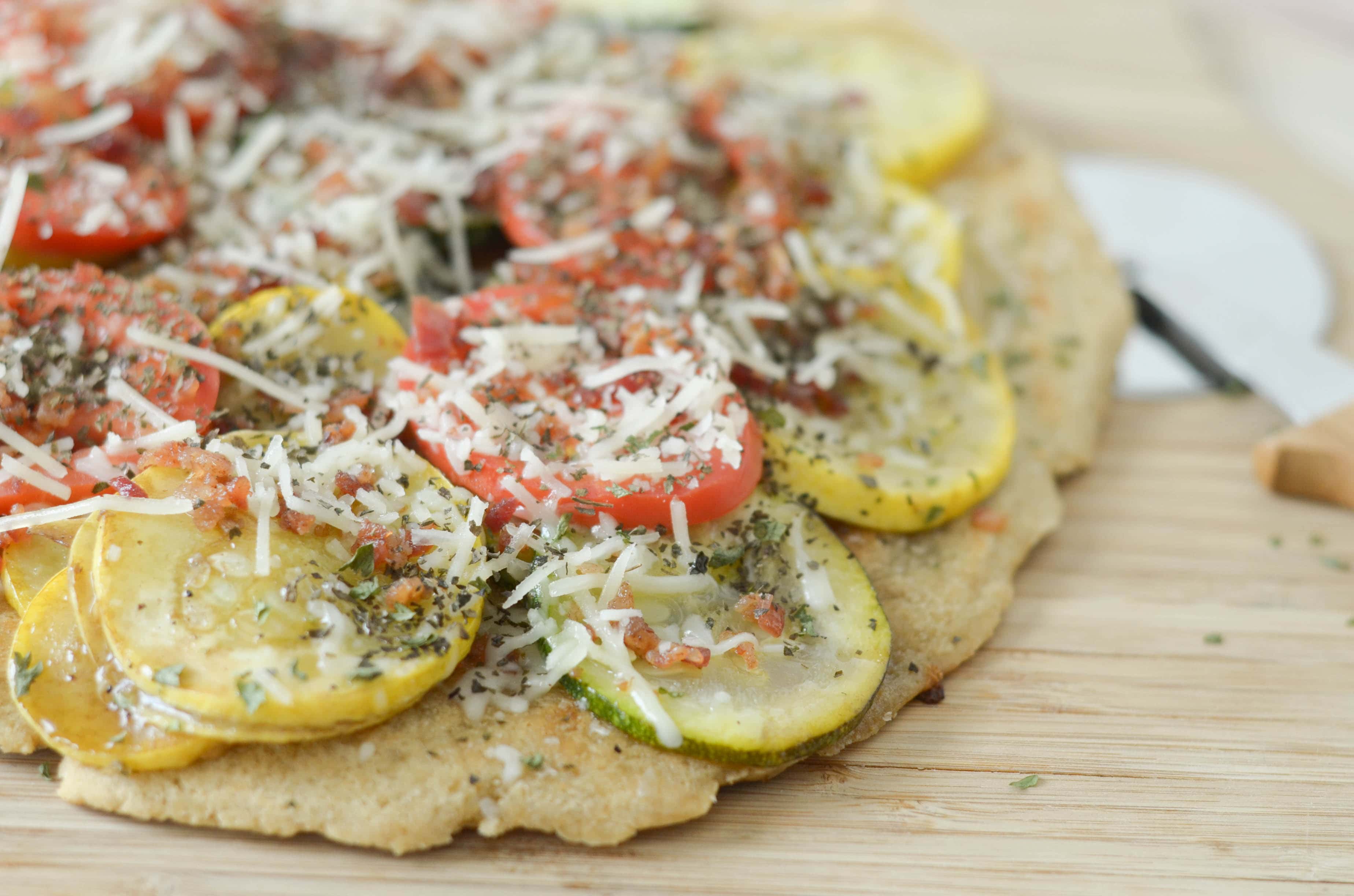 Summer Squash Pizza