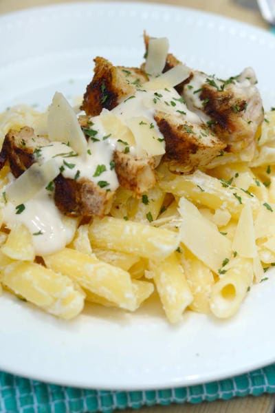 Blackened Chicken Alfredo
