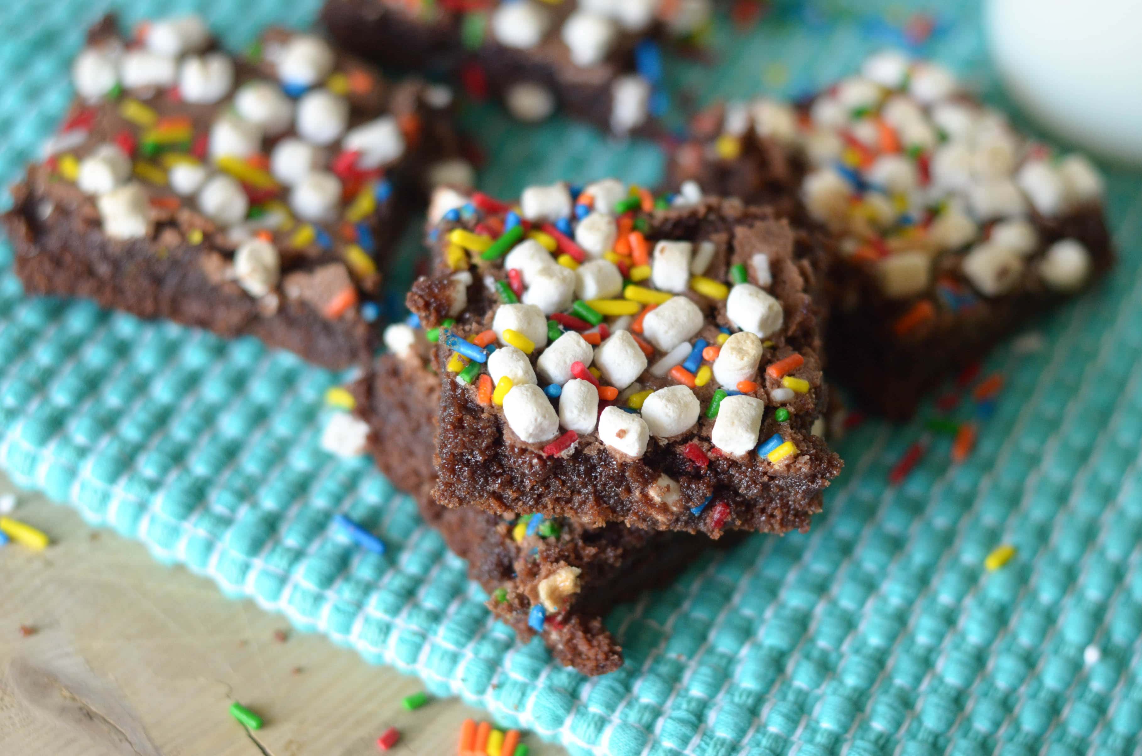 Hot Chocolate Brownies