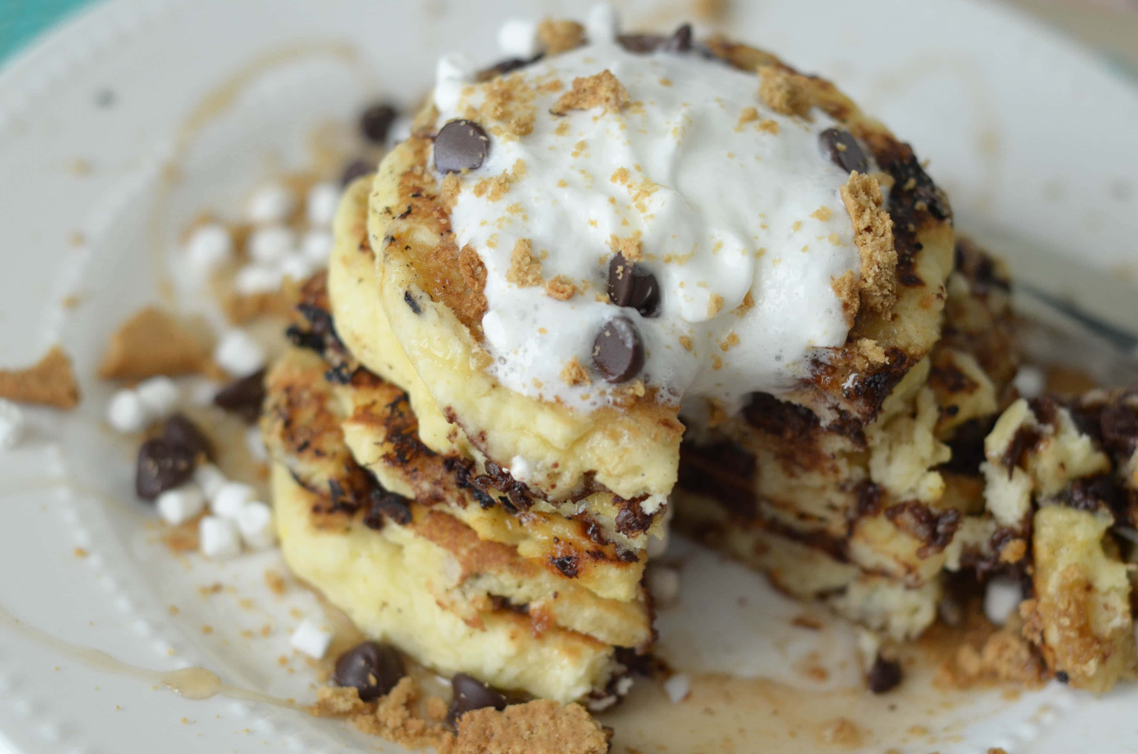 S'mores Pancakes