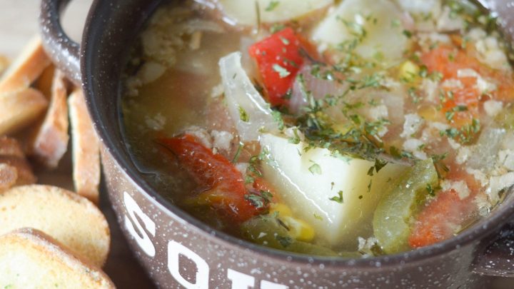 Image for Slow Cooker Summer Vegetable Soup