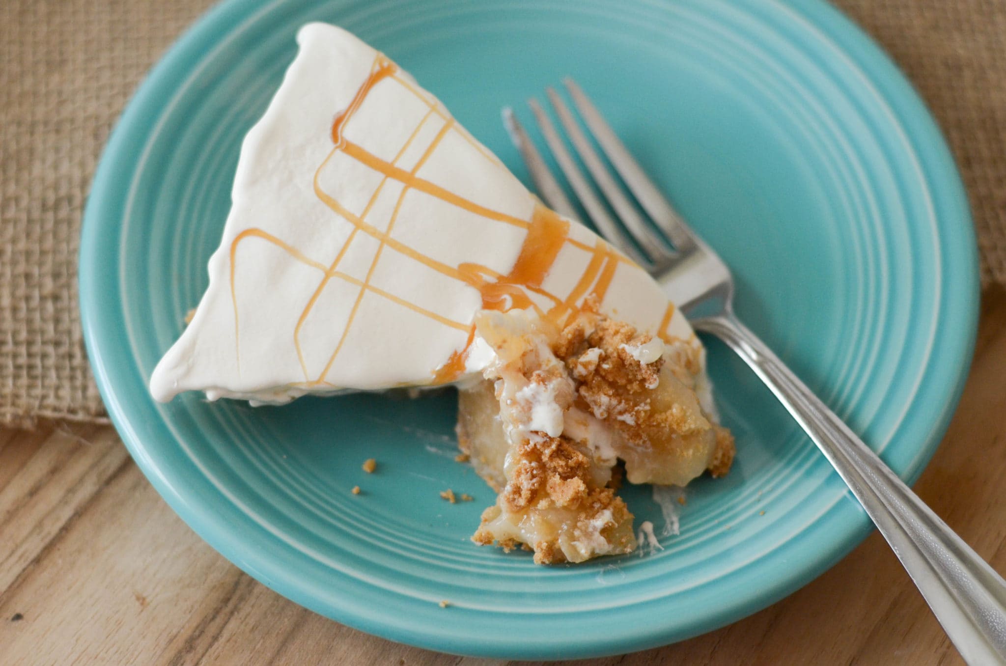 No-Bake Caramel Apple Pie