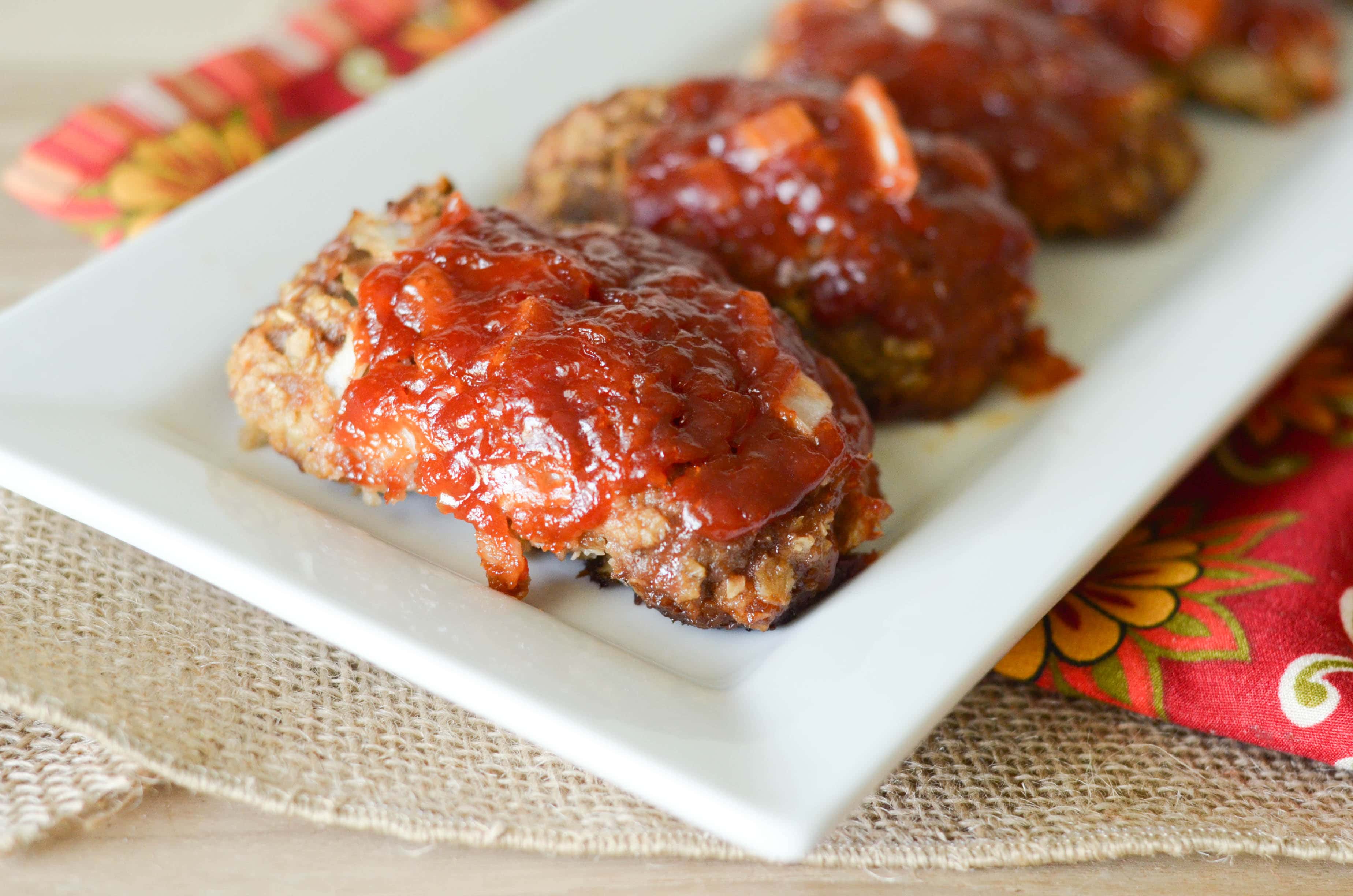 Gluten Free Mini Meatloaf