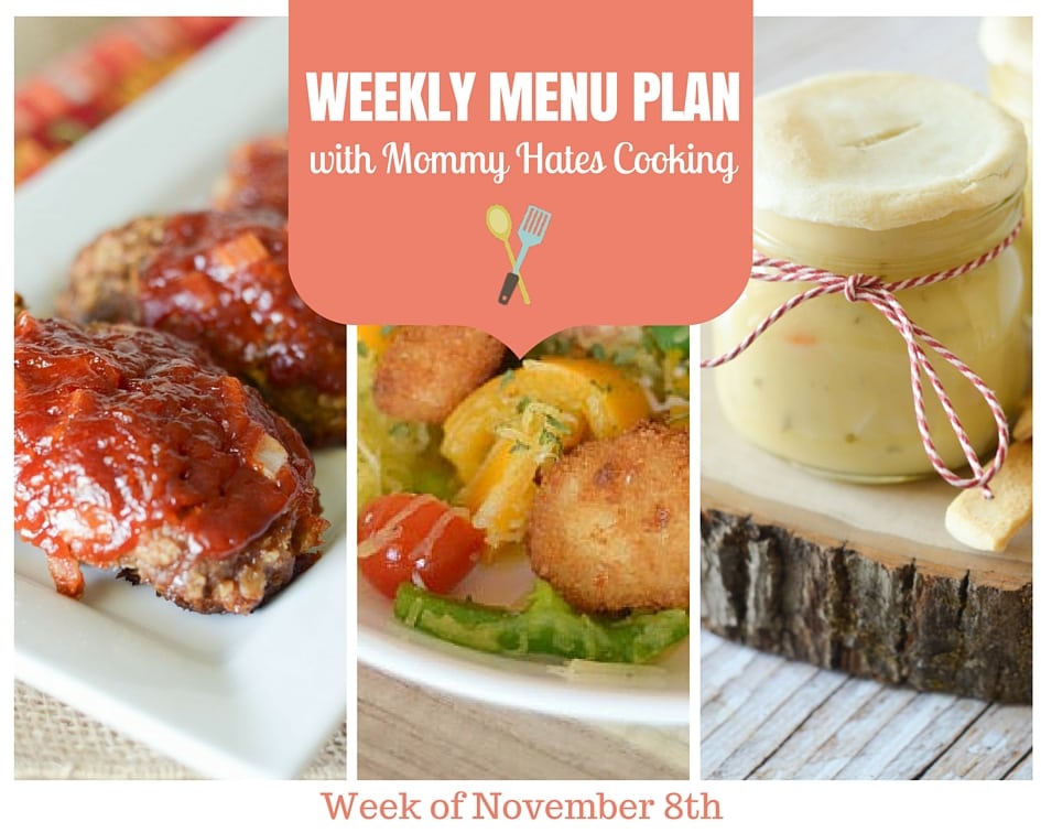 Weekly Menu Plan – Week of 11/8