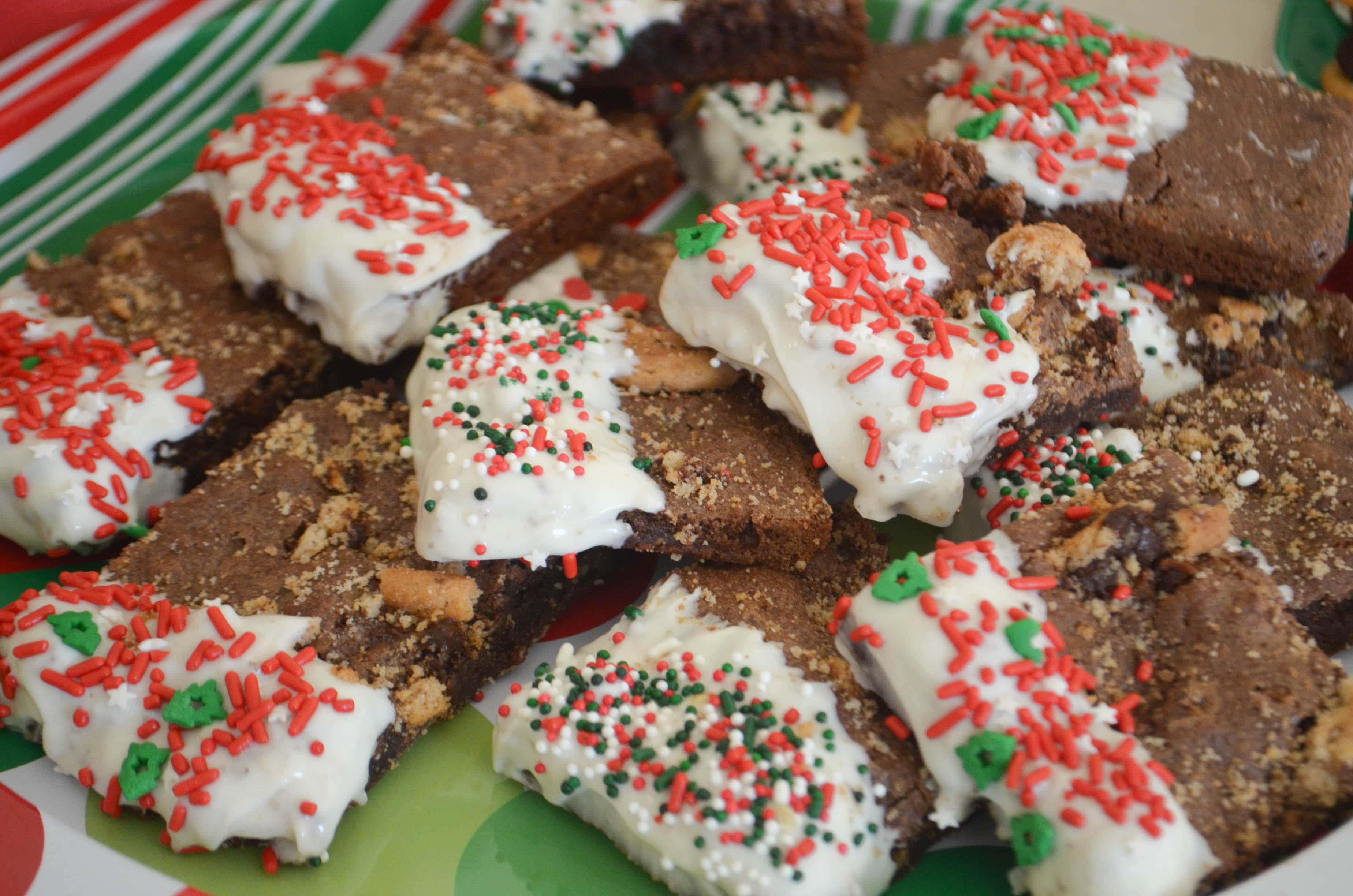 Chocolate Dipped Treats Party & Chocolate Chip Cookie Brownies