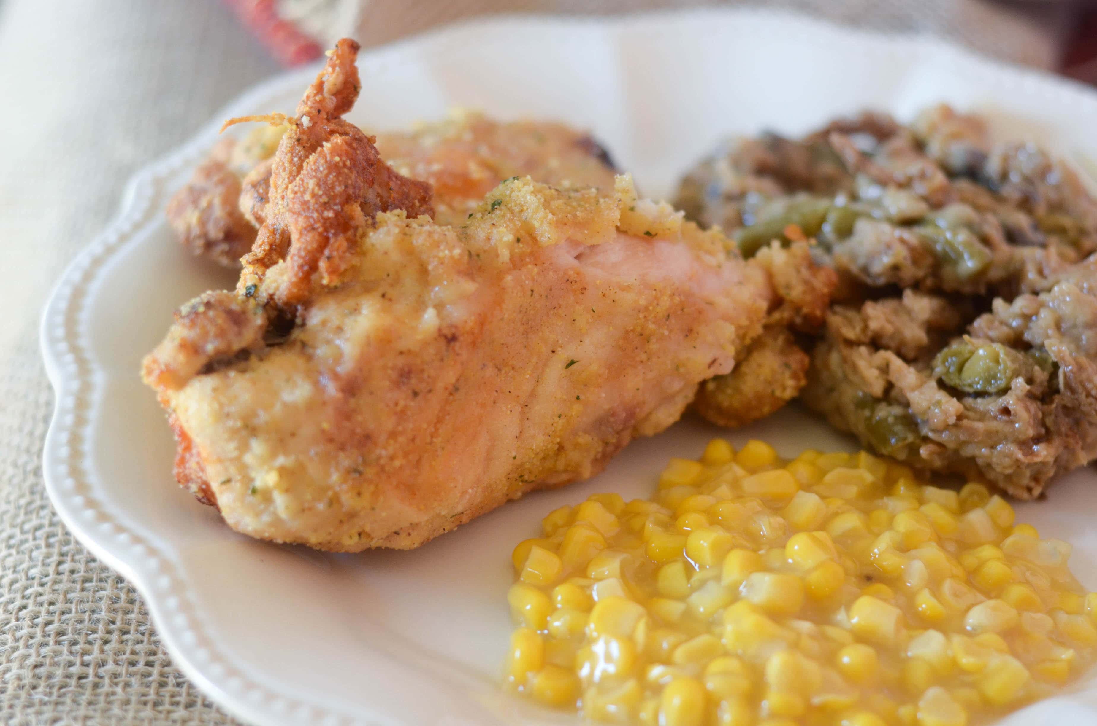Gluten Free Oven Fried Chicken