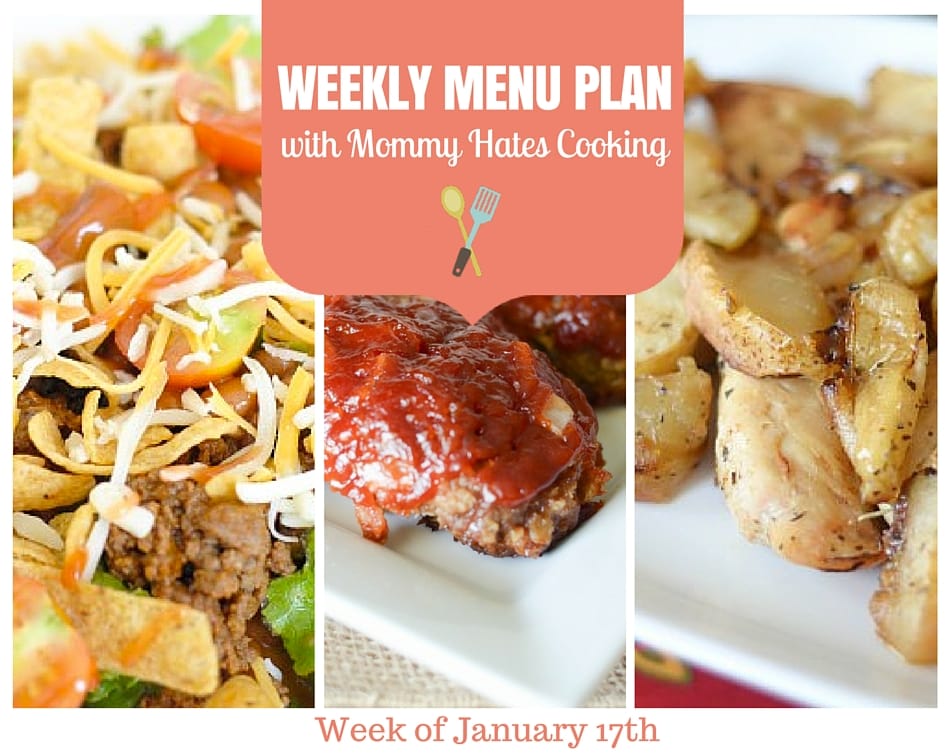 Weekly Menu Plan – Week of 1/17